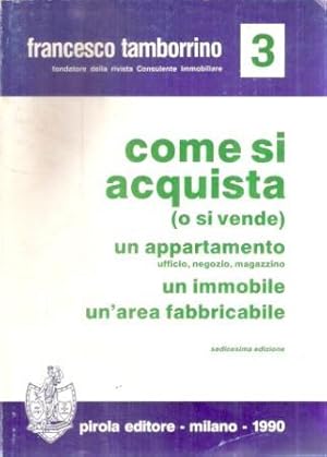 COME SI ACQUISTA (O SI VENDE) UN APPARTAMENTO UN IMMOBILE UN'AREA FABBRICABILE