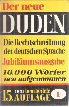 DER NEUE DUDEN