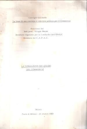 LA FORMAZIONE DEI QUADRI DEL COMMERCIO