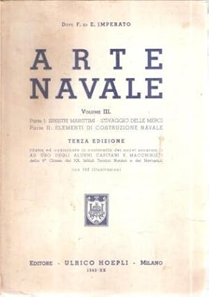 ARTE NAVALE VOL. III