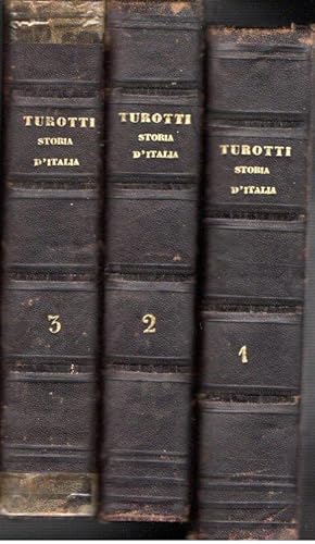 STORIA D'ITALIA CONTONUATA DA QUELLA DI CARLO BOTTA DAL 1814 AL 1854