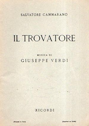 IL TROVATORE MUSICA DI GIUSEPPE VERDI