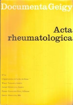 ACTA RHEUMATOLOGICA N. 21