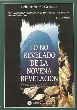 LO NO REVELADO DE LA NOVENA REVELACION