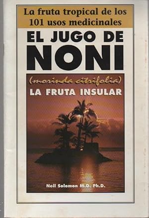 El jugo de noni