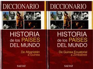 DICCIONARIO DE HISTORIA DE LOS PAÍSES DEL MUNDO. TOMOS I Y II (OBRA COMPLETA) - Varios Autores