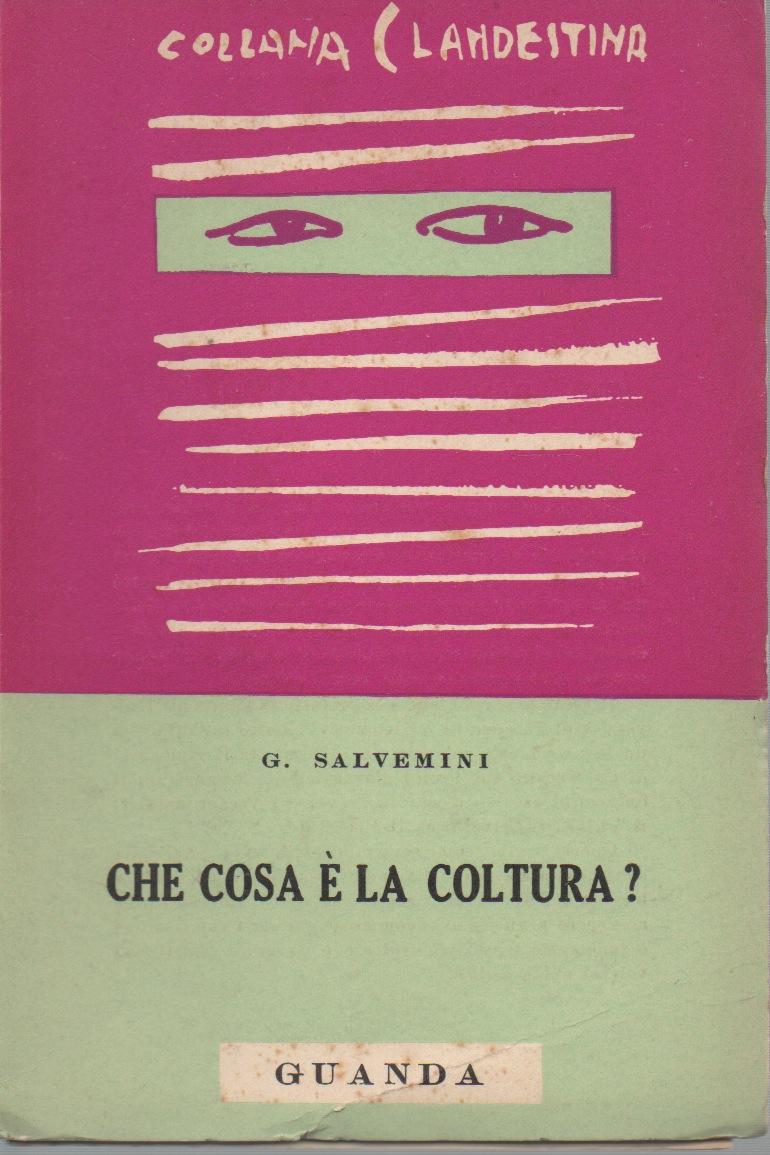 Che cosa e' la coltura? - Salvemini Gaetano