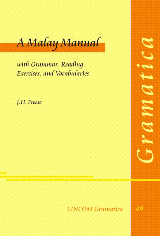 A Malay Manual - Freese, J.H.