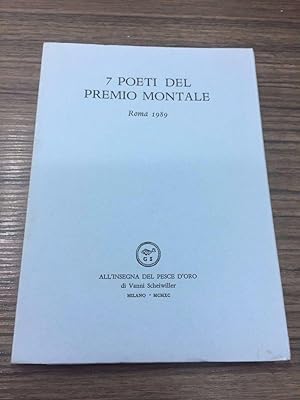 7 poeti del premio Montale. Roma 1989.