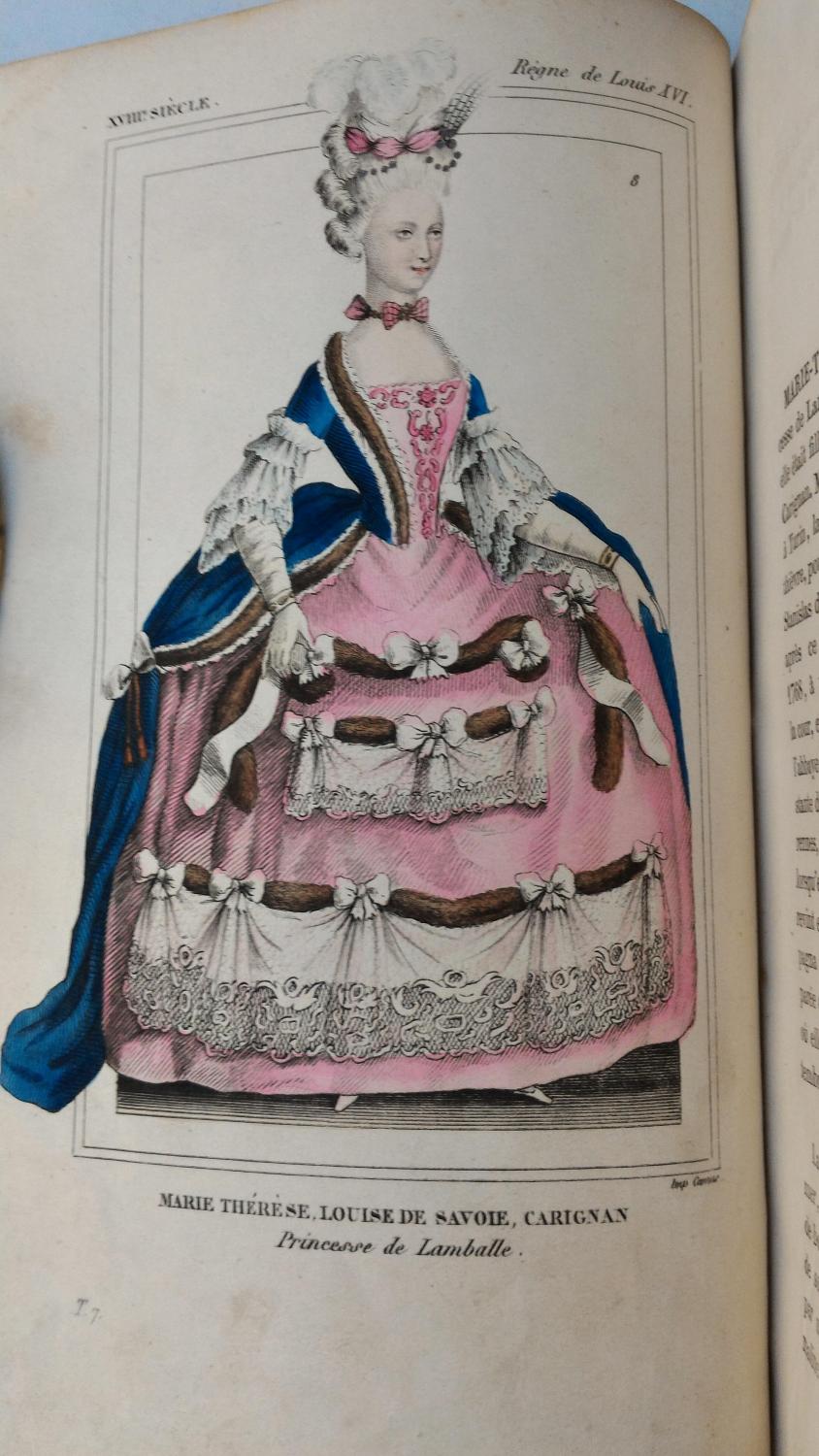 COSTUMES Historiques de la FRANCE , règne de LOUIS XVI à la Convention bibliophile JACOB