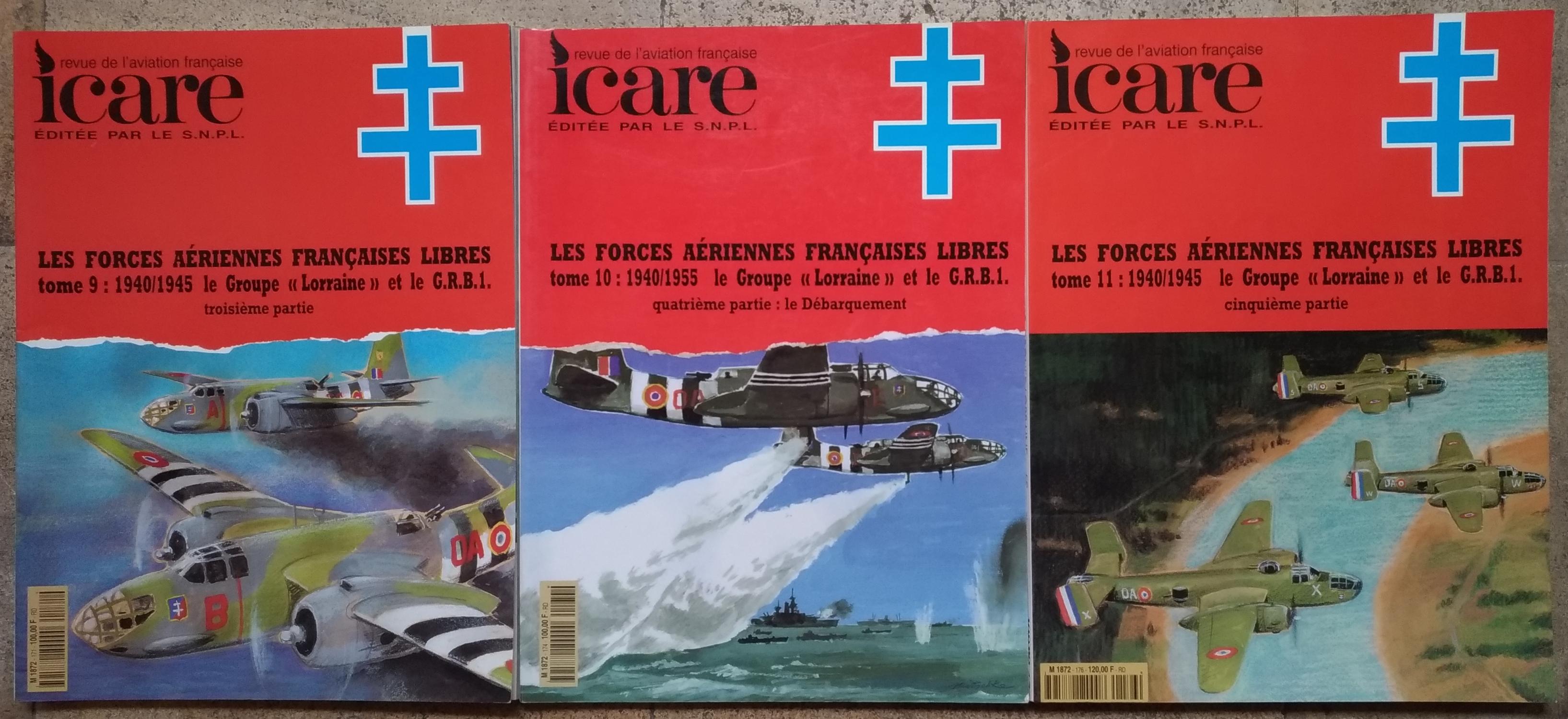 Icare 2001 n°176 les forces aériennes françaises libres tome 11 1940//45