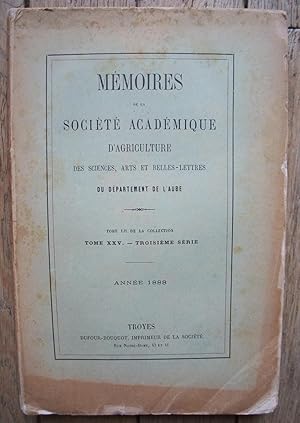 Florule CRYPTOGAMIQUE de L'AUBE - et supplément au catalogue des Plantes de ce département