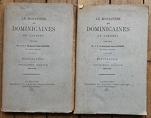 Monographie - LE MONASTÈRE des DOMINICAINES de LANGRES