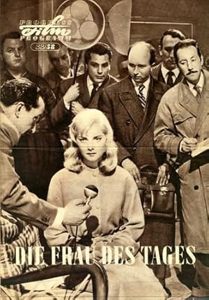 Die Frau des Tages [La donna del giorno]. Progress Filmprogramm 33/58. Hrsg. vom VEB Progress Fil...