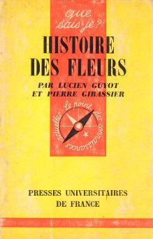 Histoire des fleurs