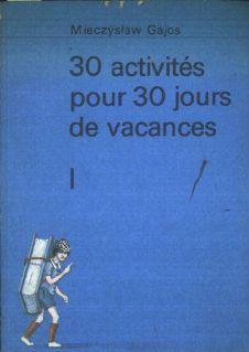 30 aktivi?s pour 30 de vacances