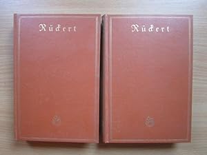 Rückerts Werke, zwei (2) Bände,,Herausgegeben von Georg Ellinger, kritisch durchgesehene und erlä...