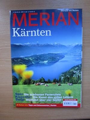 Merian 3 - 2008 Kärnten. [Red. dieses H.: Thorsten Kolle] / Merian ; Jg. 61, H. 3