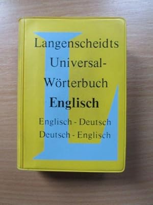 Langenscheidts Universal-Wörterbuch Englisch : engl.-dt., dt.-engl.