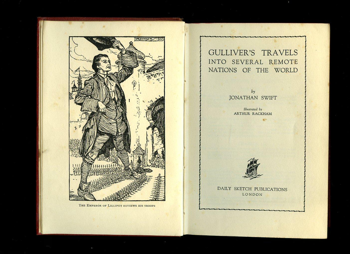 Gullivers Travels Into Several Remote Nations of the World - Illustrated by Arthur Rackham