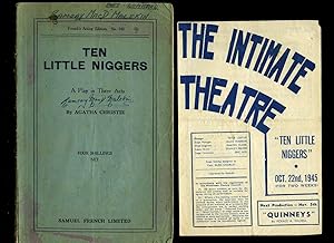 Ten Little Niggers By Agatha Christie First Edition Abebooks