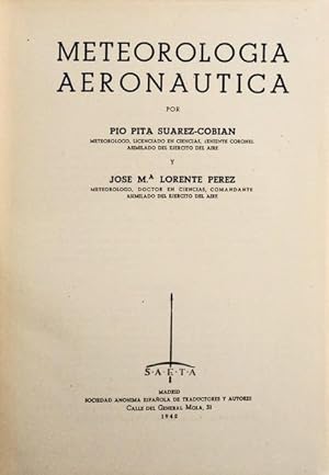 METEREOLOGIA AERONAUTICA.