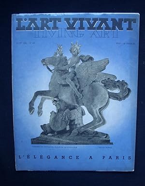 L'Art vivant - août 1934 - N°187 -