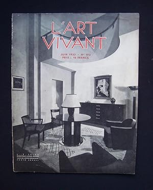 L'Art vivant - juin 1933 - N°173 -