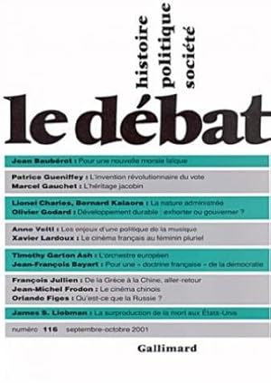 Le Débat, numéro 116