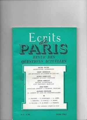 Ecrits de Paris 194