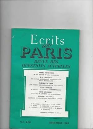 Ecrits de Paris n°211