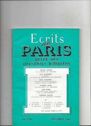 Ecrits de Paris N°199