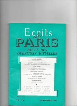 Ecrits de Paris n°196