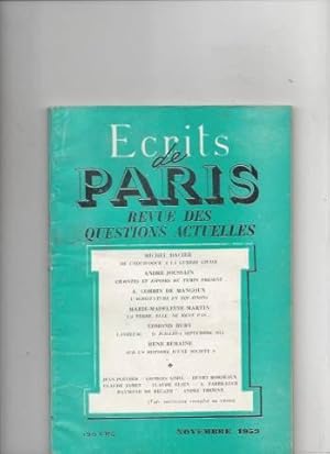 Ecrits de Paris N°17