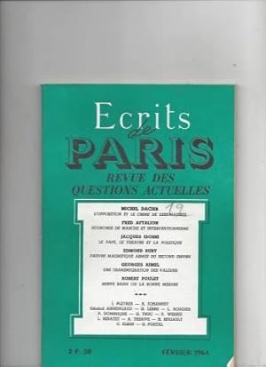 Ecrits de Paris N°223