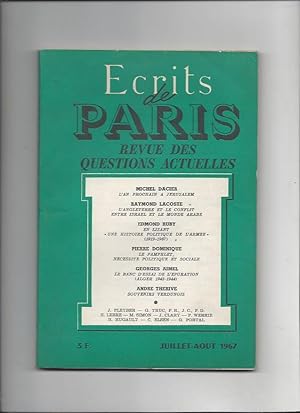 Ecrits de paris n°261