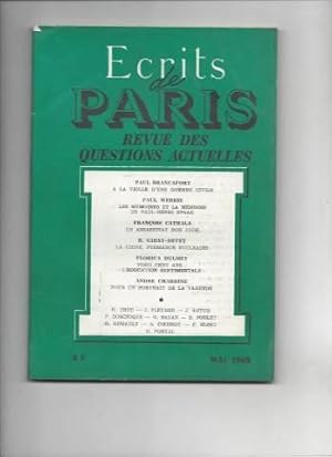 Ecrits de paris n°281