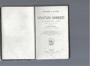 Pensieri E Giudizi Di Vincenzo Gioberti Sulla Letteratura Italiana E Straniera (1856)