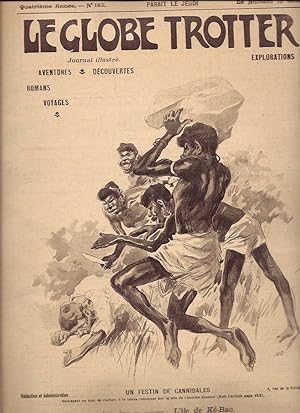 Le Globe Trotter (Journal illustré) / N°162 du 9 mars 1905 : Un festin de cannibales (.)