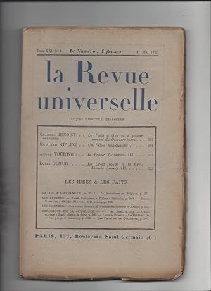 La revue universelle tome XXI n°3