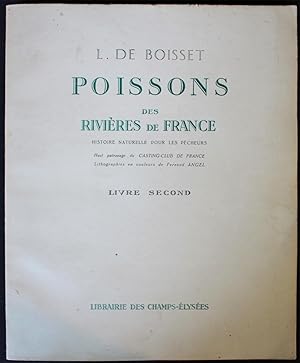 Poissons des Rivières de France - Livre Second (seul)