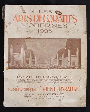 LES ARTS DÉCORATIFS MODERNES 1925