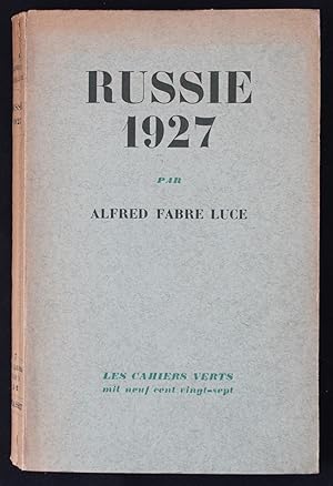 RUSSIE 1927