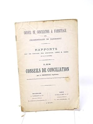 Foccroulle G. Les conseils de conciliation.