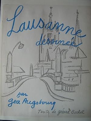 Lausanne dessinée par GEA AUGSBOURG