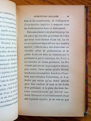 Dissertation droit constitutionnel etats unis
