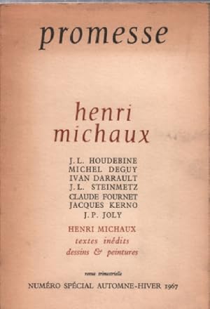 Promesse n° 19-20 / henri michaux