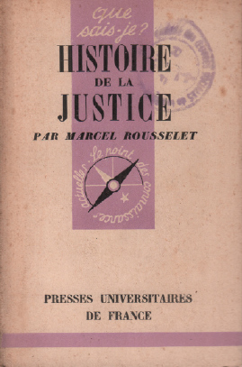 Histoire de la justice