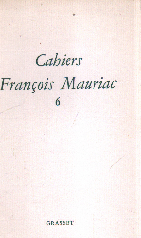 Cahiers françois mauriac n° 9