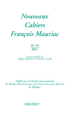 Nouveaux cahiers François Mauriac Nº19